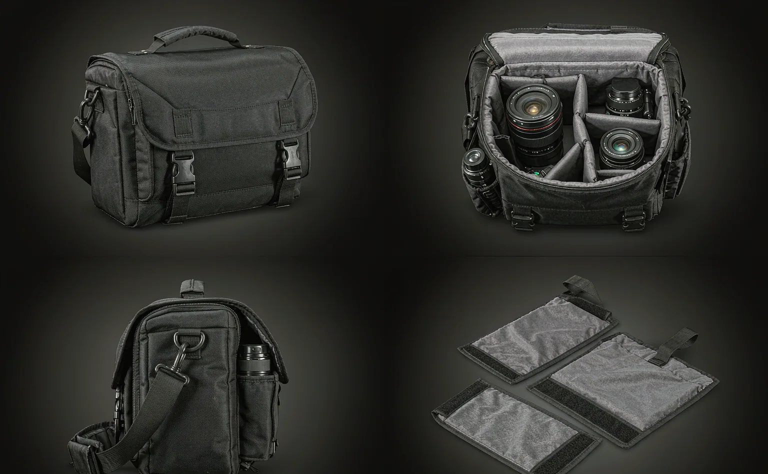 Programme file for a custom bag order showing a technical pack, a weekly build report with photographs and an ISO 2859-1 inspection report clipped together